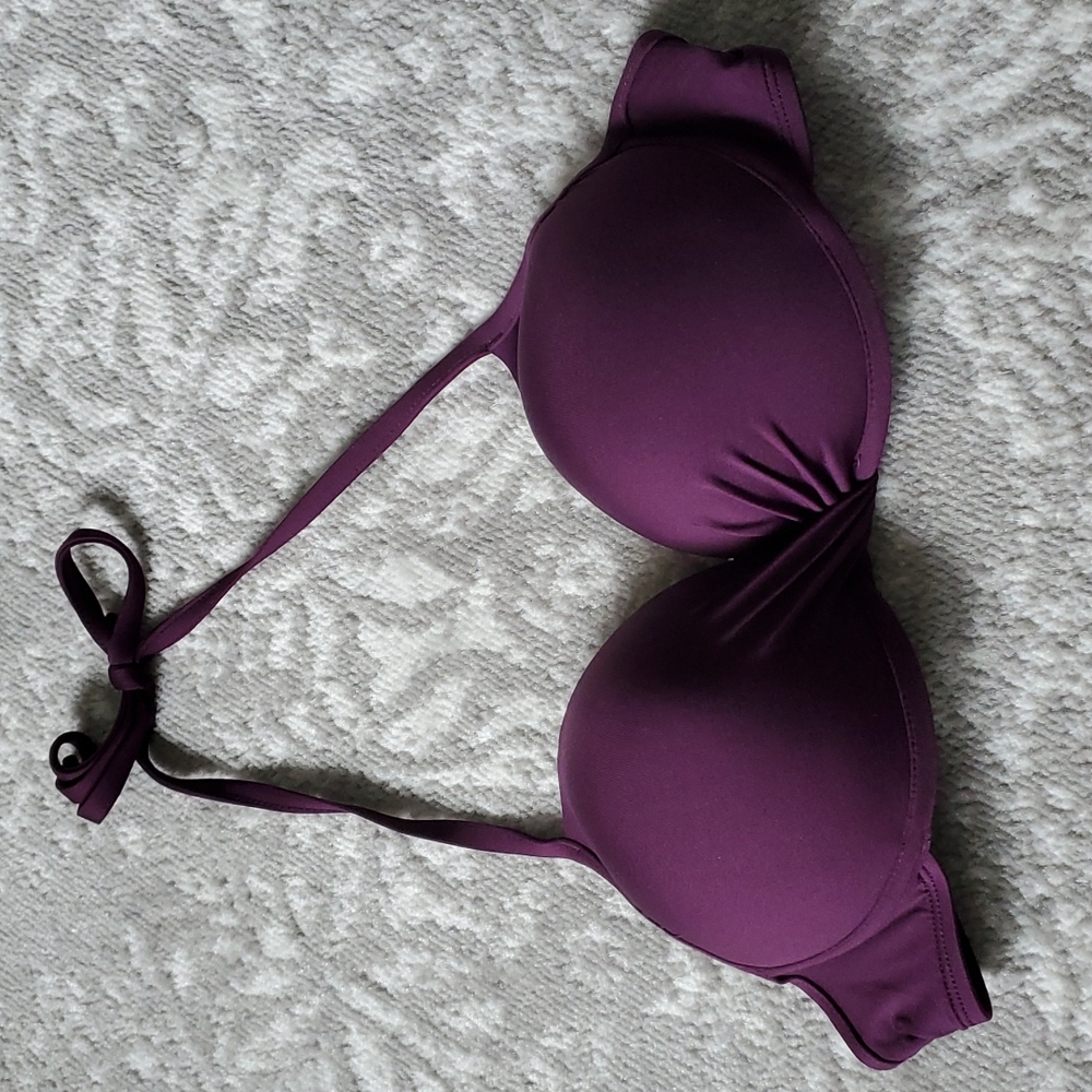 Mossimo from Target plum purple push-up swim top!